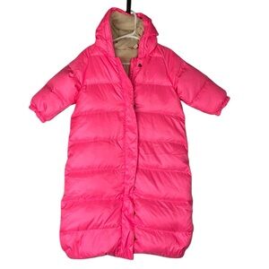 J. Crew crewcuts 3-6M down baby bunting winter warm ski snow coat jacket…